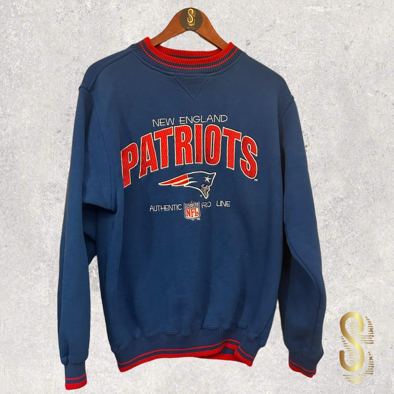 Vintage 90s New England Patriots crewneck - Depop