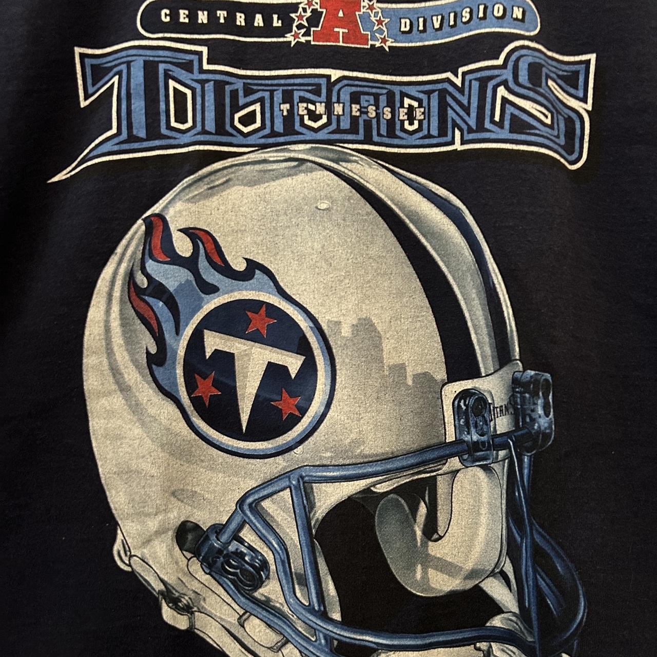 \ud83d\udca5Vintage 90s Tennessee Titans NFL Graphic... - Depop