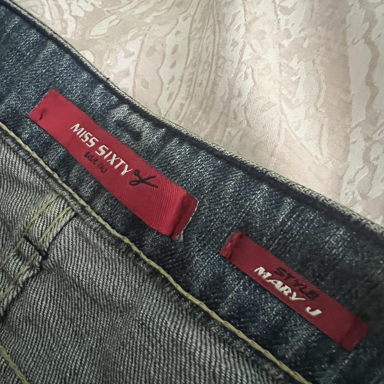 Rare Miss Sixty denim mini skirt Style Mary J Marked... - Depop