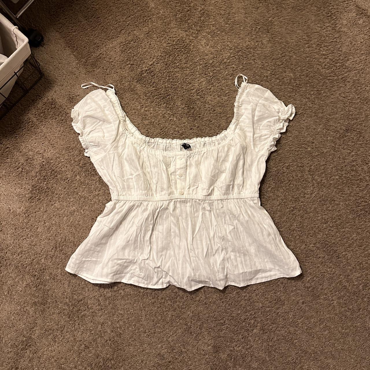 H&m discount milkmaid top