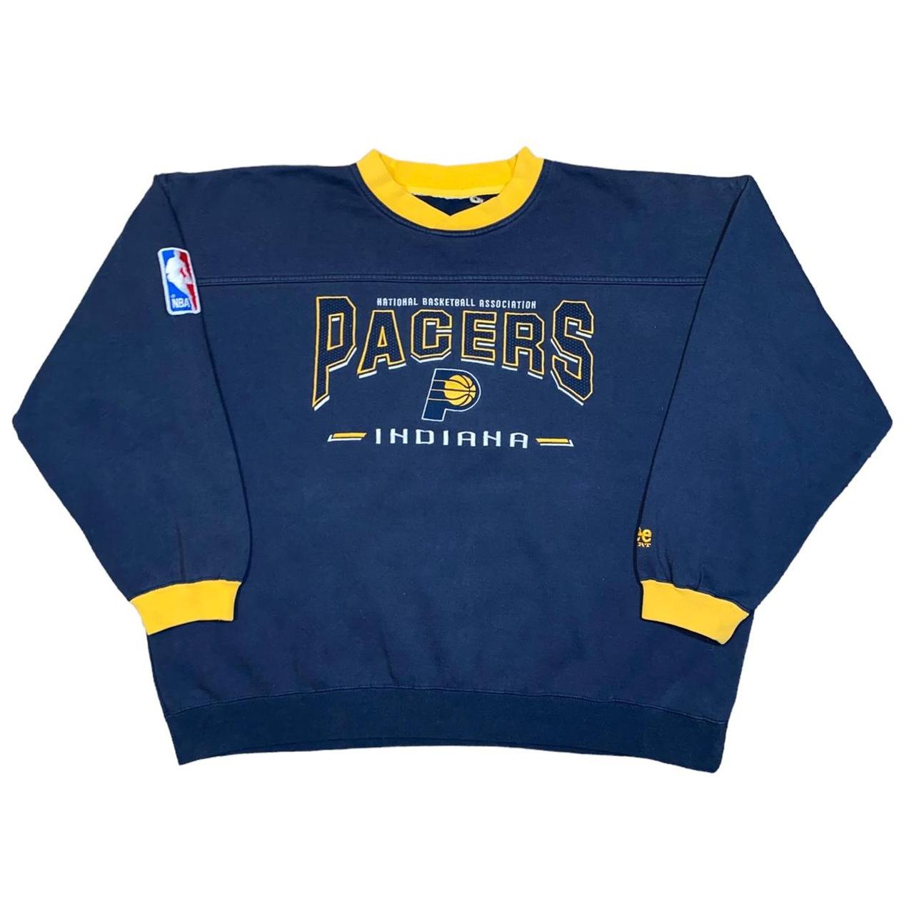 vintage 90s Indiana Pacers crewneck sweatshirt size... - Depop