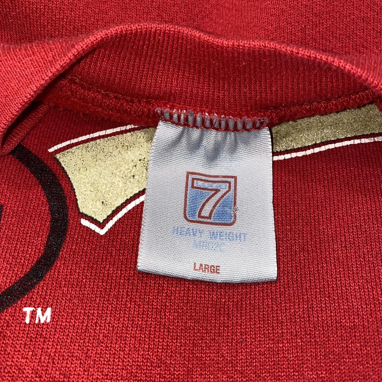 Vintage San Francisco 49s crewneck size tagged Large - Depop