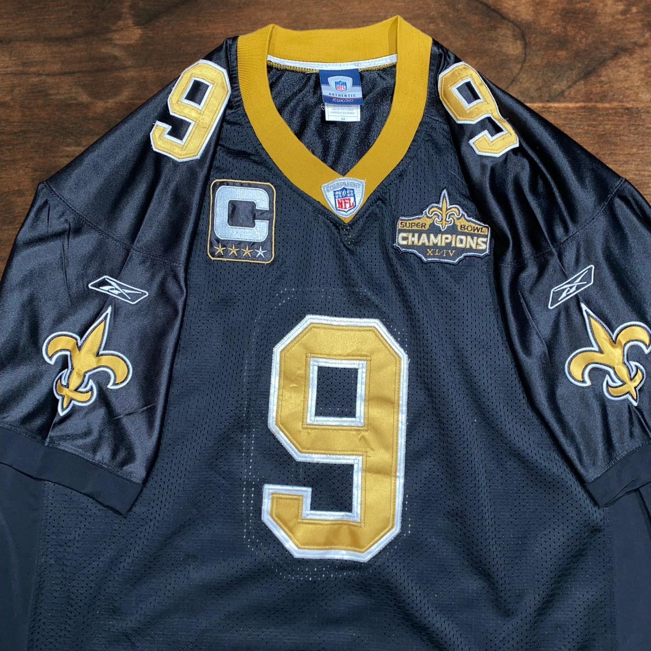 Reebok Drew Brees Jersey Boys XL Mens M New Orleans - Depop