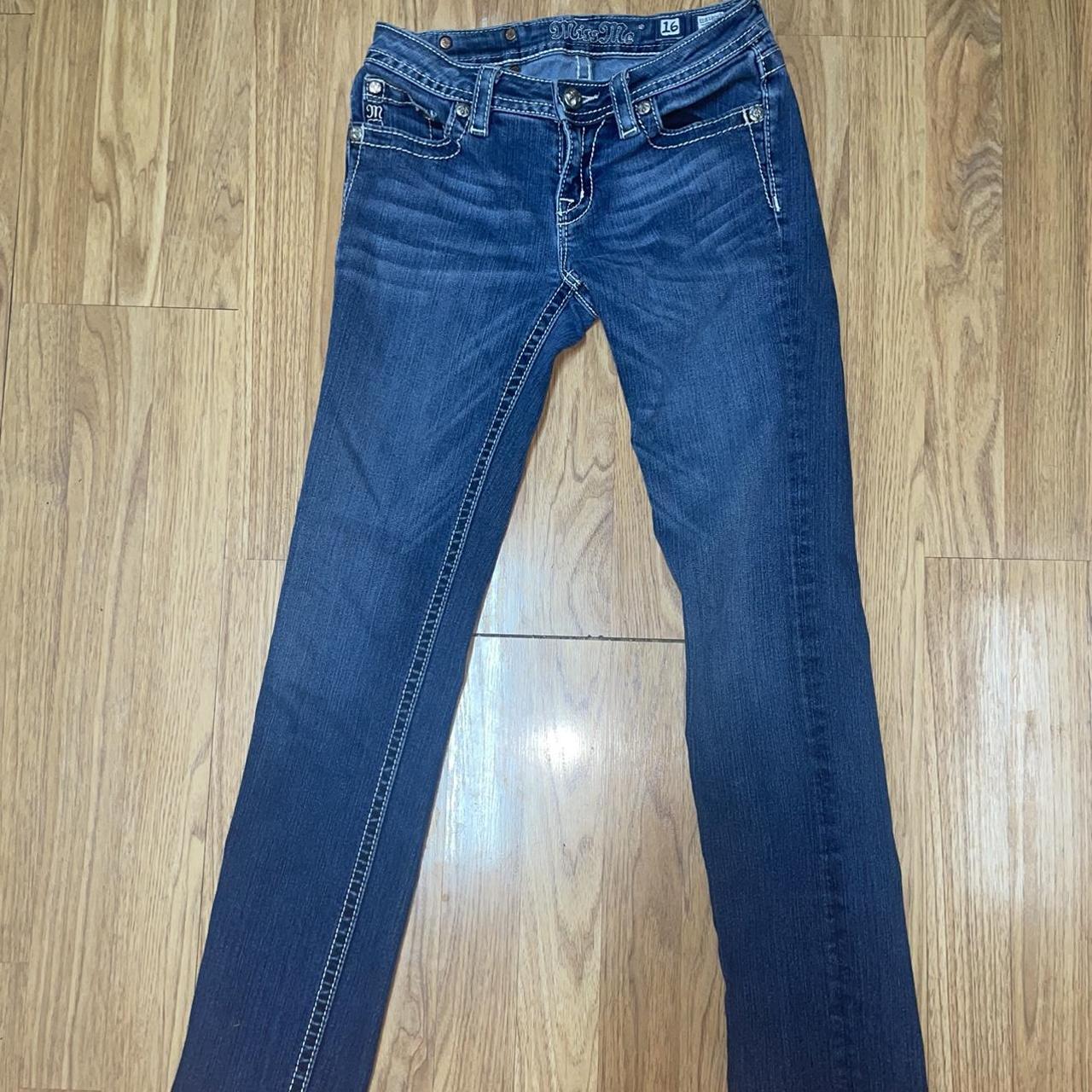 Miss Me Women s Navy Jeans Depop miss-me-women-s-navy-jeans-depop