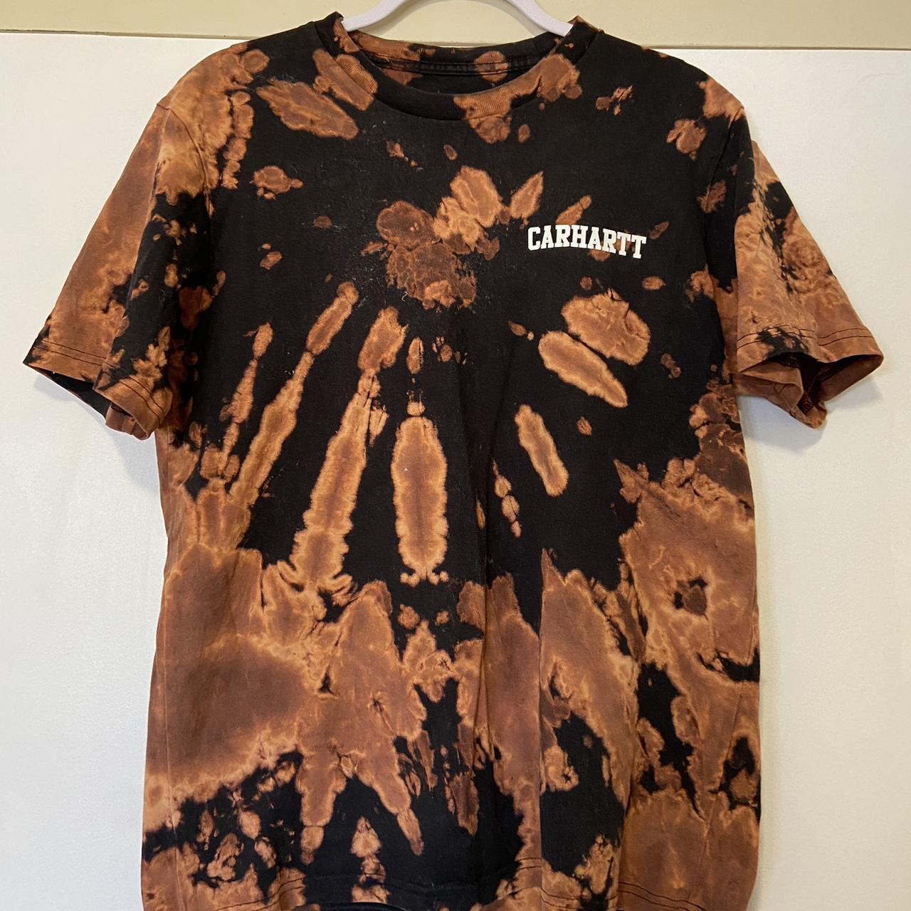 Carhartt work in progress tie dye style tee. Size... - Depop