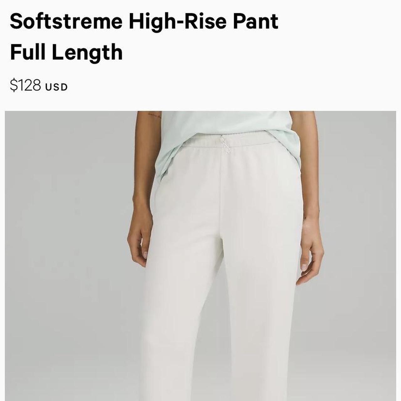 Lululemon softstreme high rise pants , Size 8 , Can