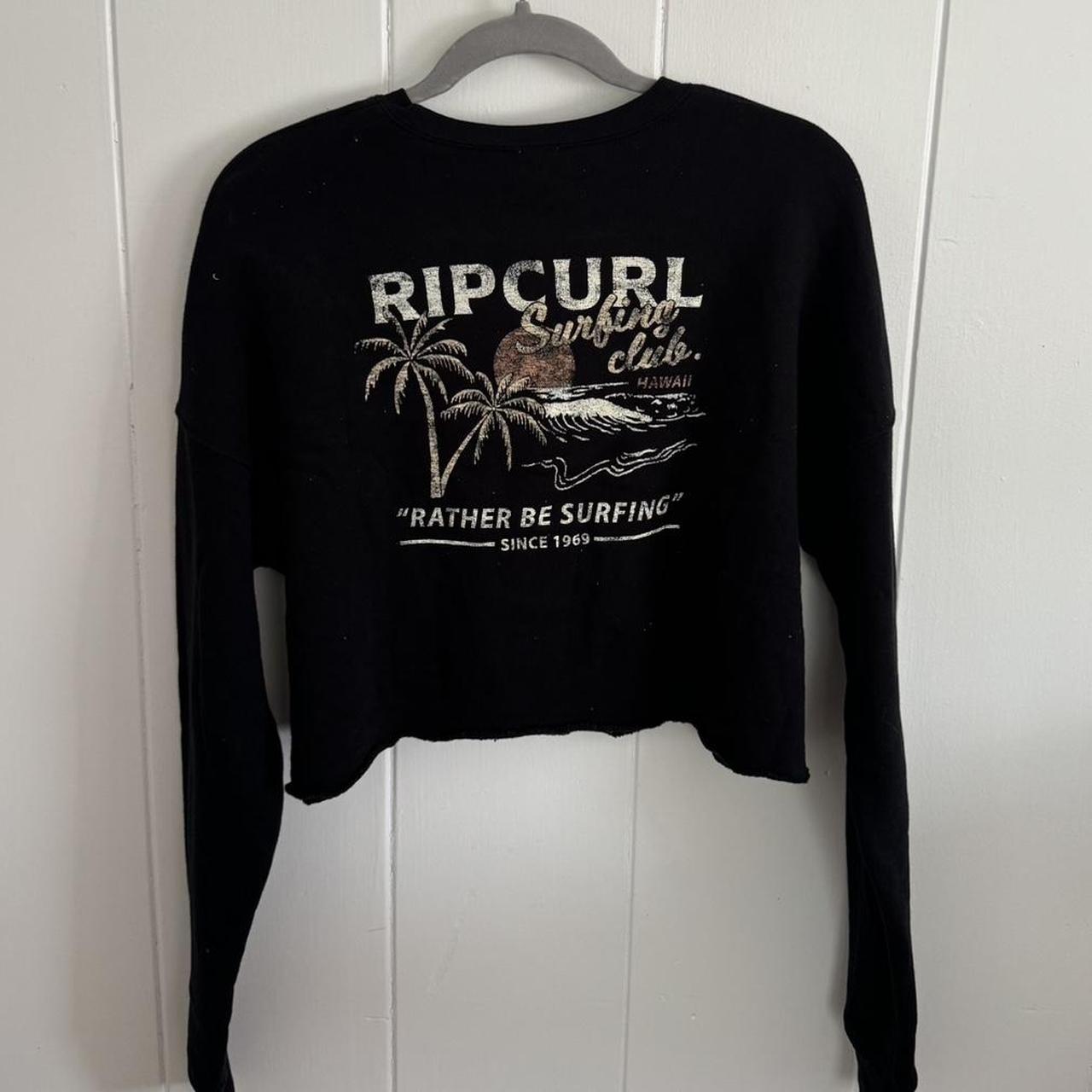Rip curl Hawaii Cropped Crewneck Depop