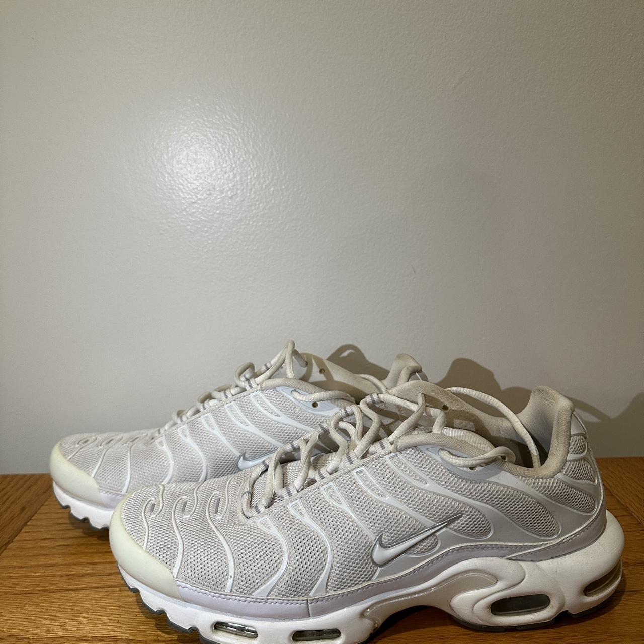 Men's White Nike Air Max Plus (Tn) 10.5 Nothing... - Depop