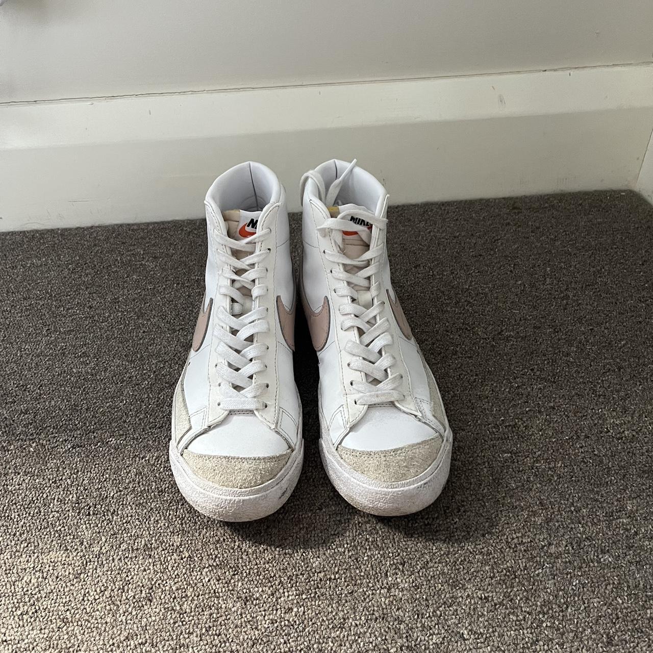 womens pink nike blazers