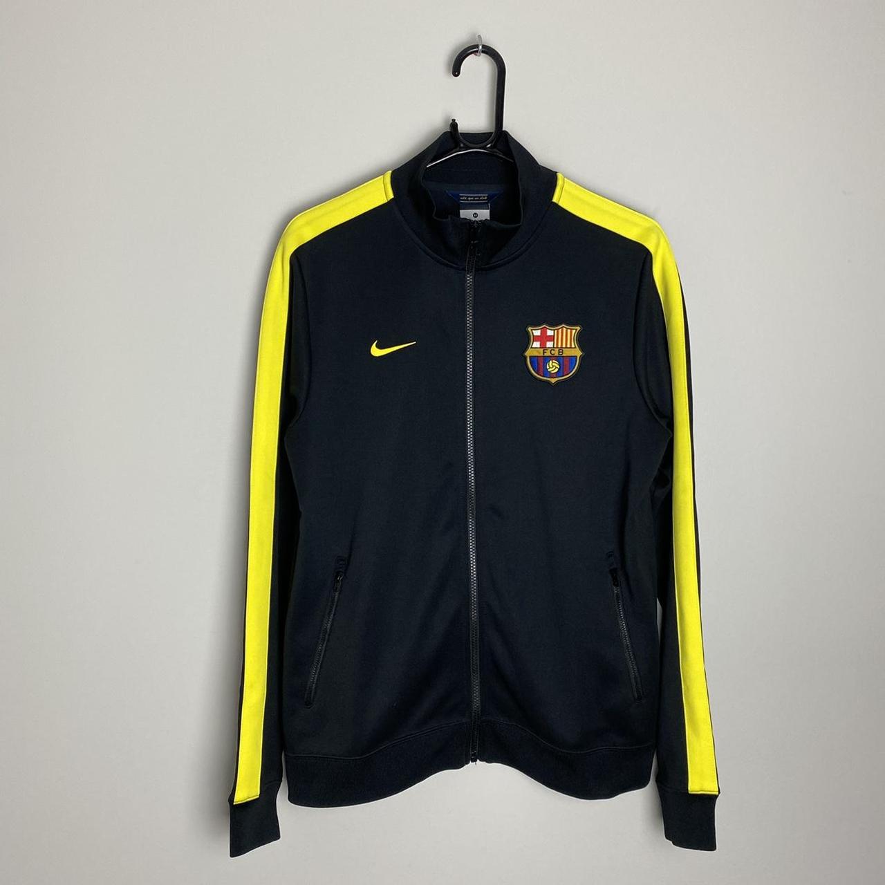Barcelona Nike Football Soccer Track Top Jacket... Depop