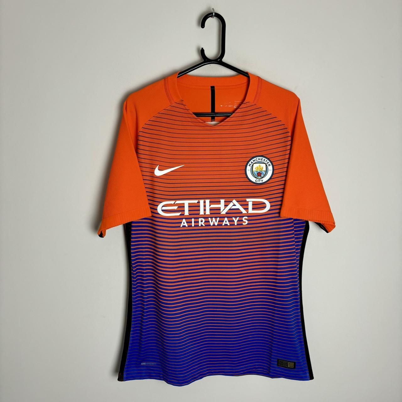 Premier League Man City Purple Orange Kit Manchester City Pre