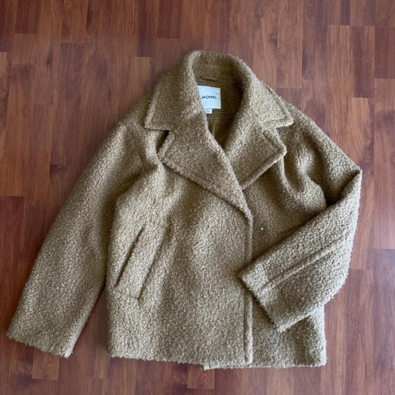 Monki boucle jacket best sale