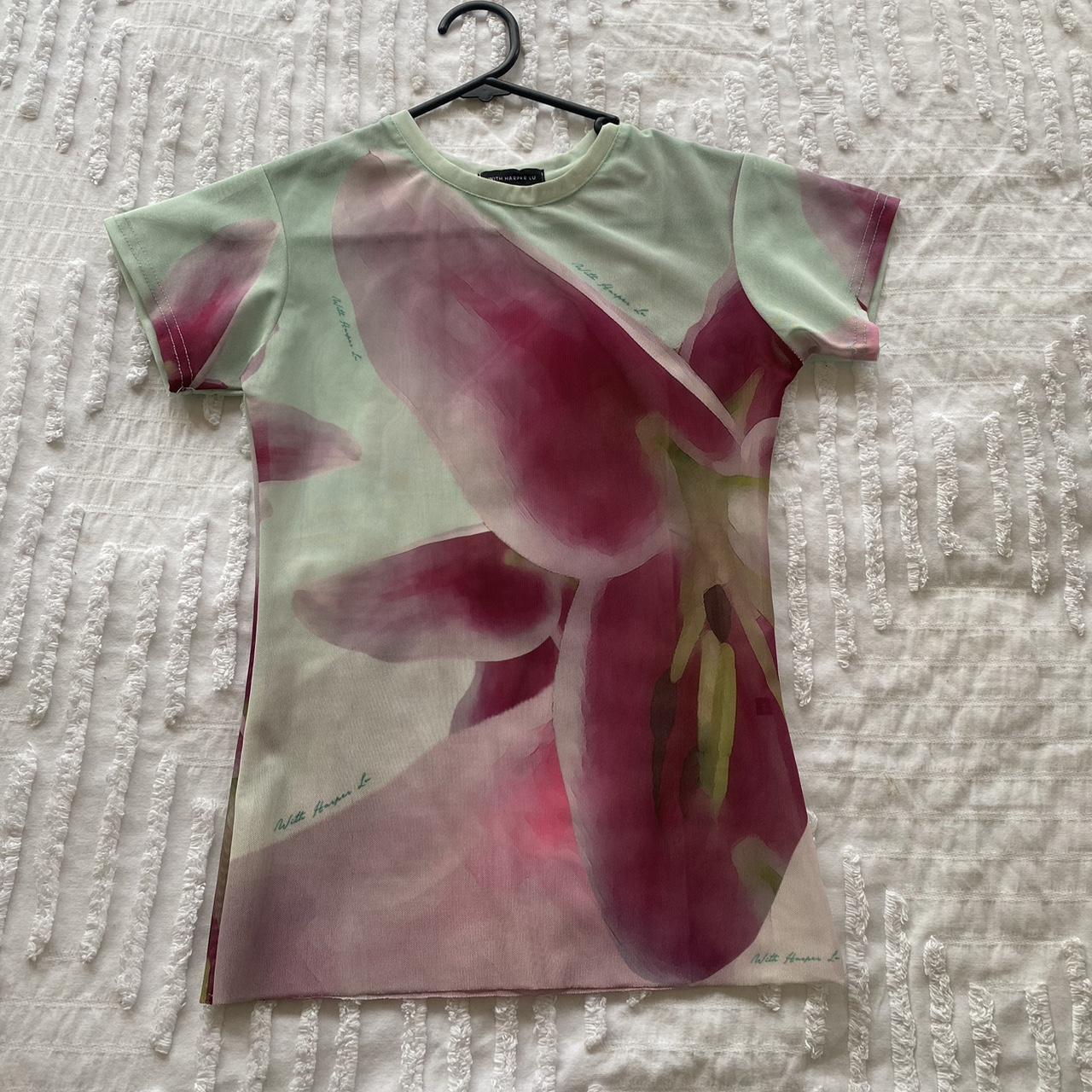 With Harper lu mesh top Perfect condition Size... Depop