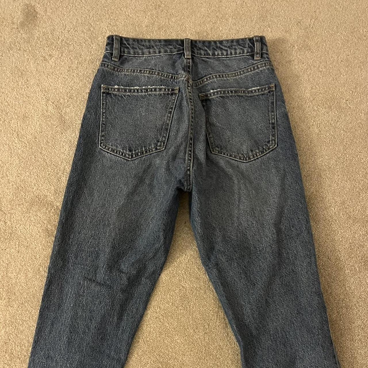 Zara Women's Blue Jeans | Depop