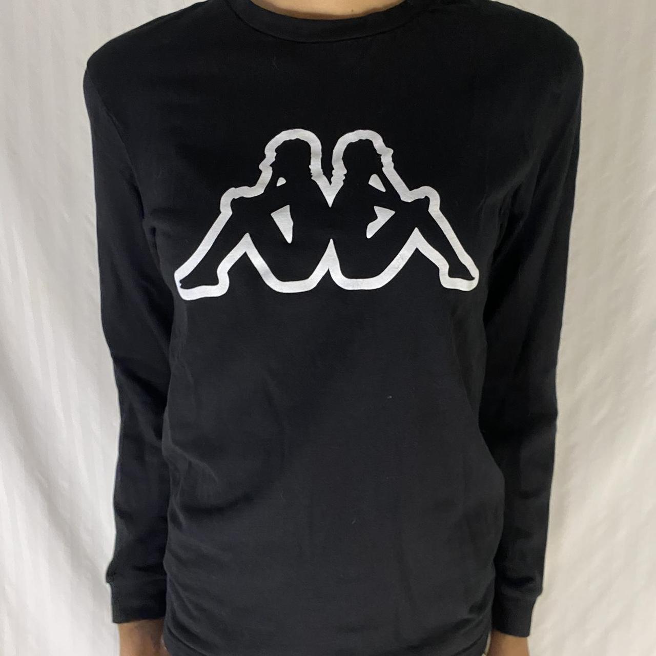 Kappa long sales sleeve black