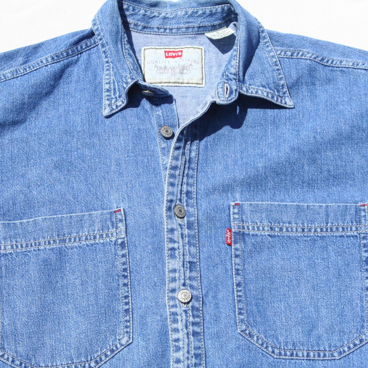 Levi's men's hotsell classic denim shirt