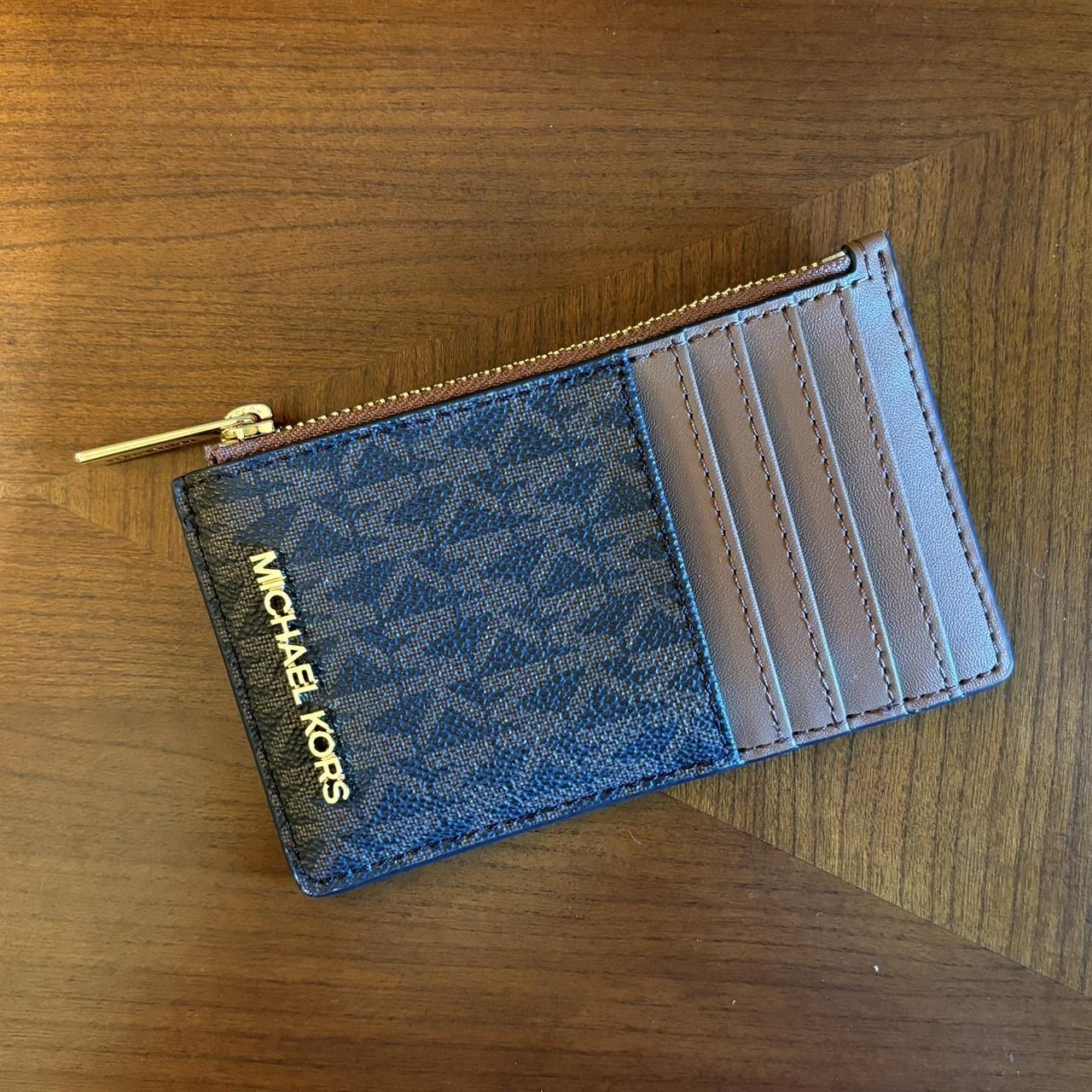 Michael Kors small zip wallet card holder. Online. Depop