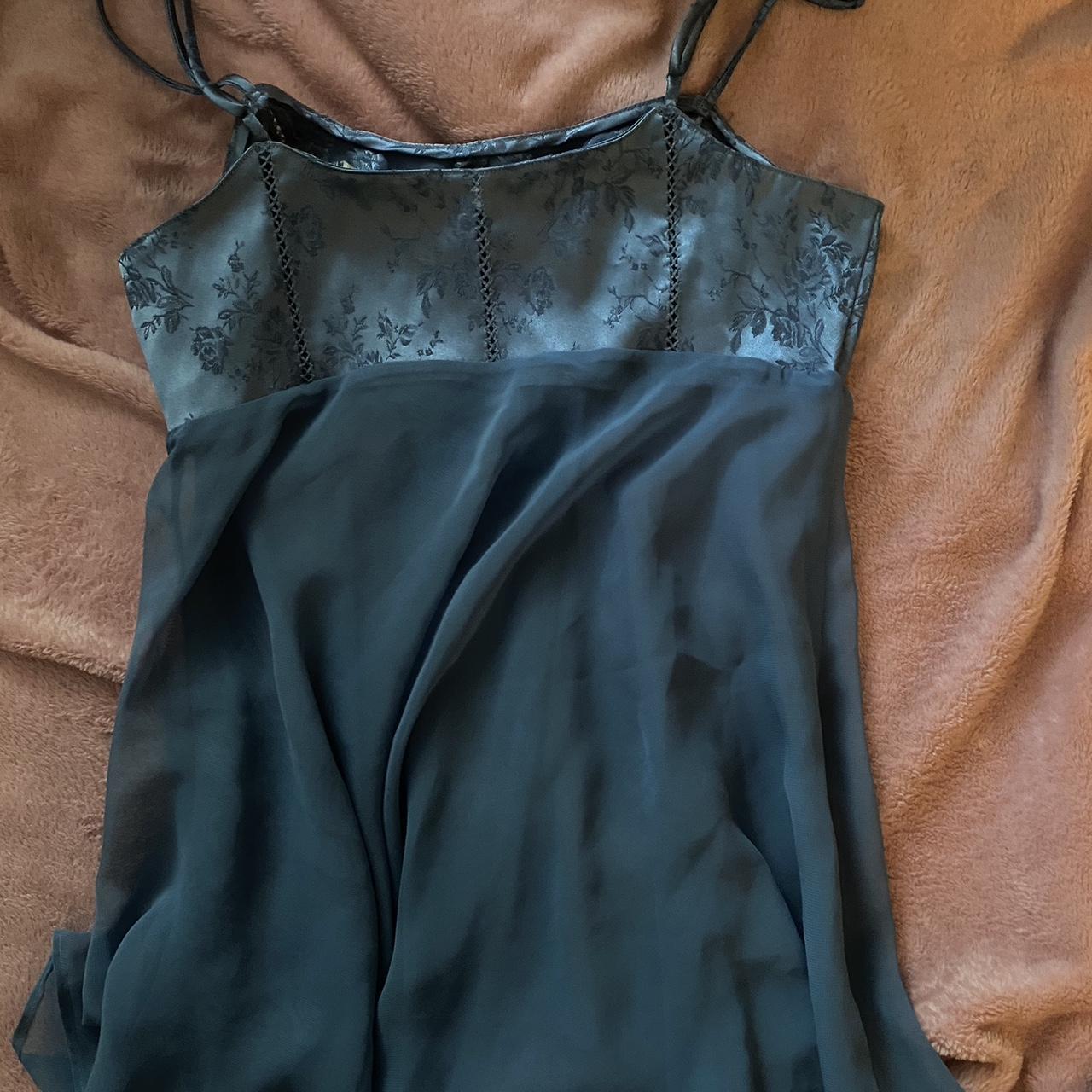 Blue Victoria’s Secret slip dress Size: small Brand:... - Depop