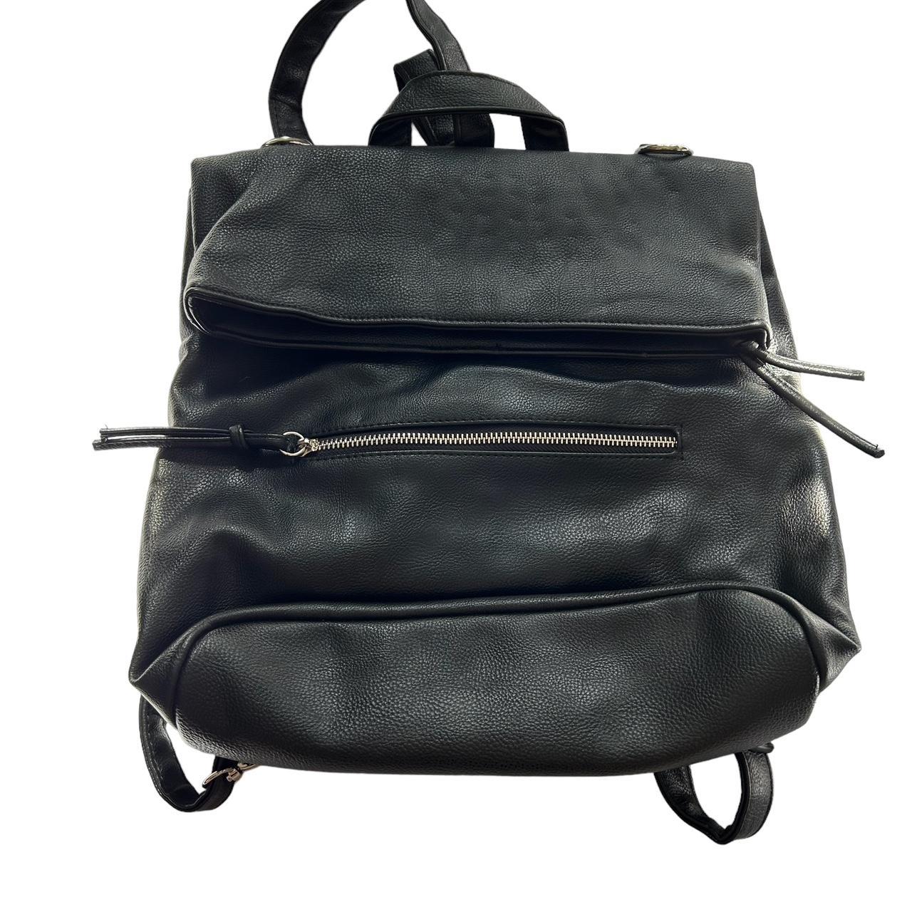 Mossimo leather shop backpack