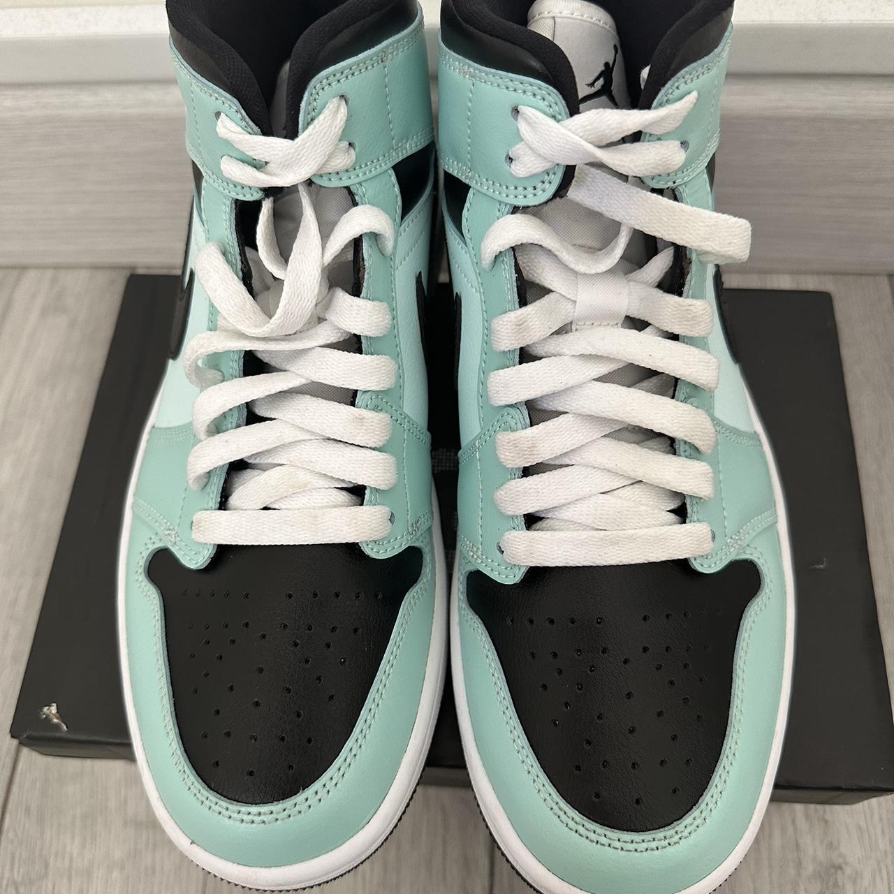 womens jordan 1 mid purple aqua