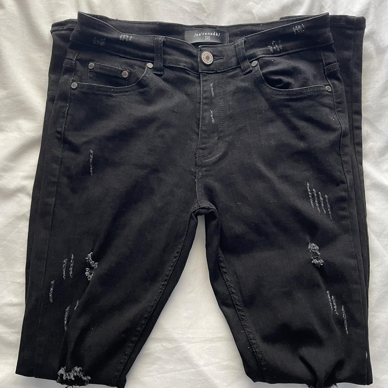 Men's Black Jeans | Depop