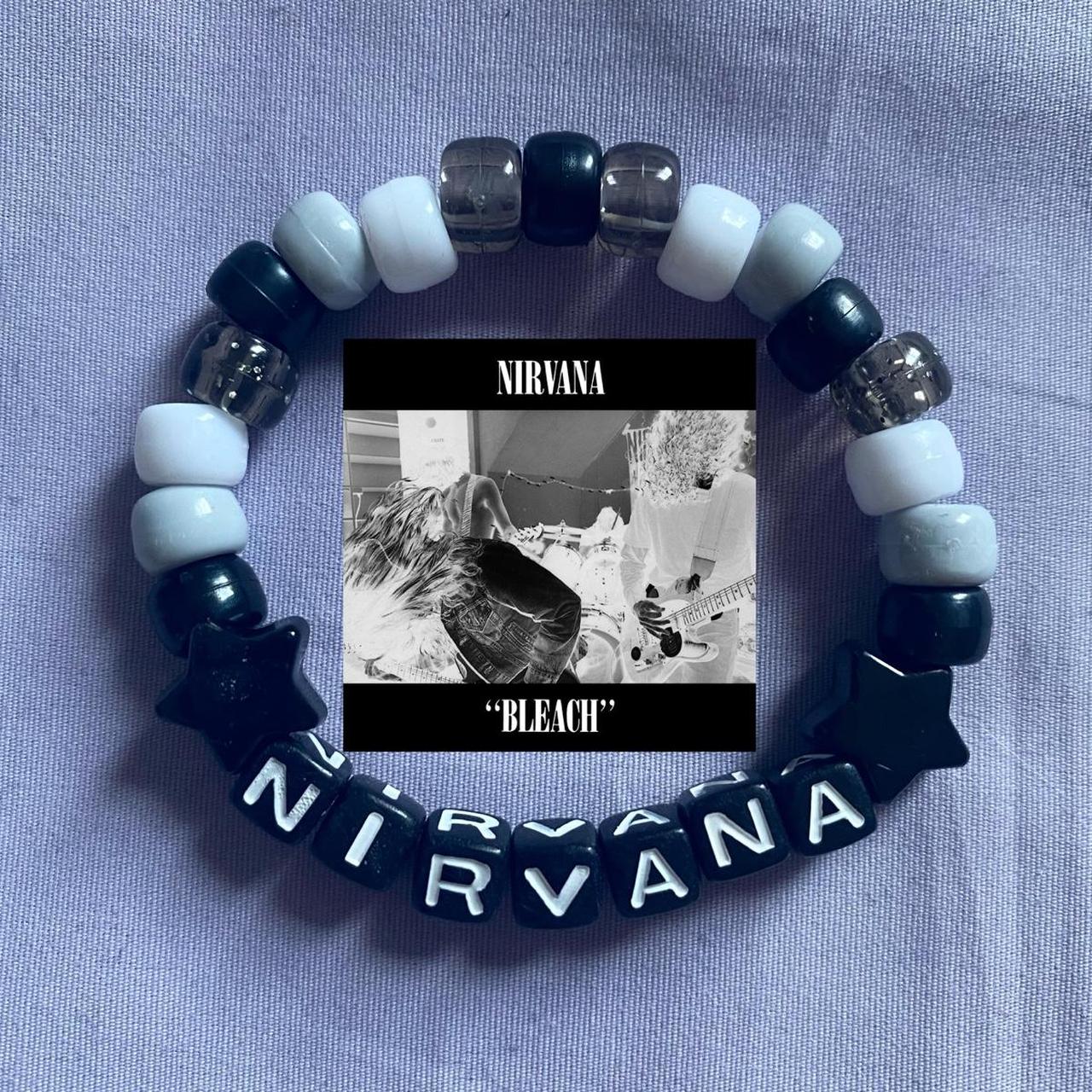 Nirvana Kandi Bead Bracelet Inspired By Their Debut - Depop