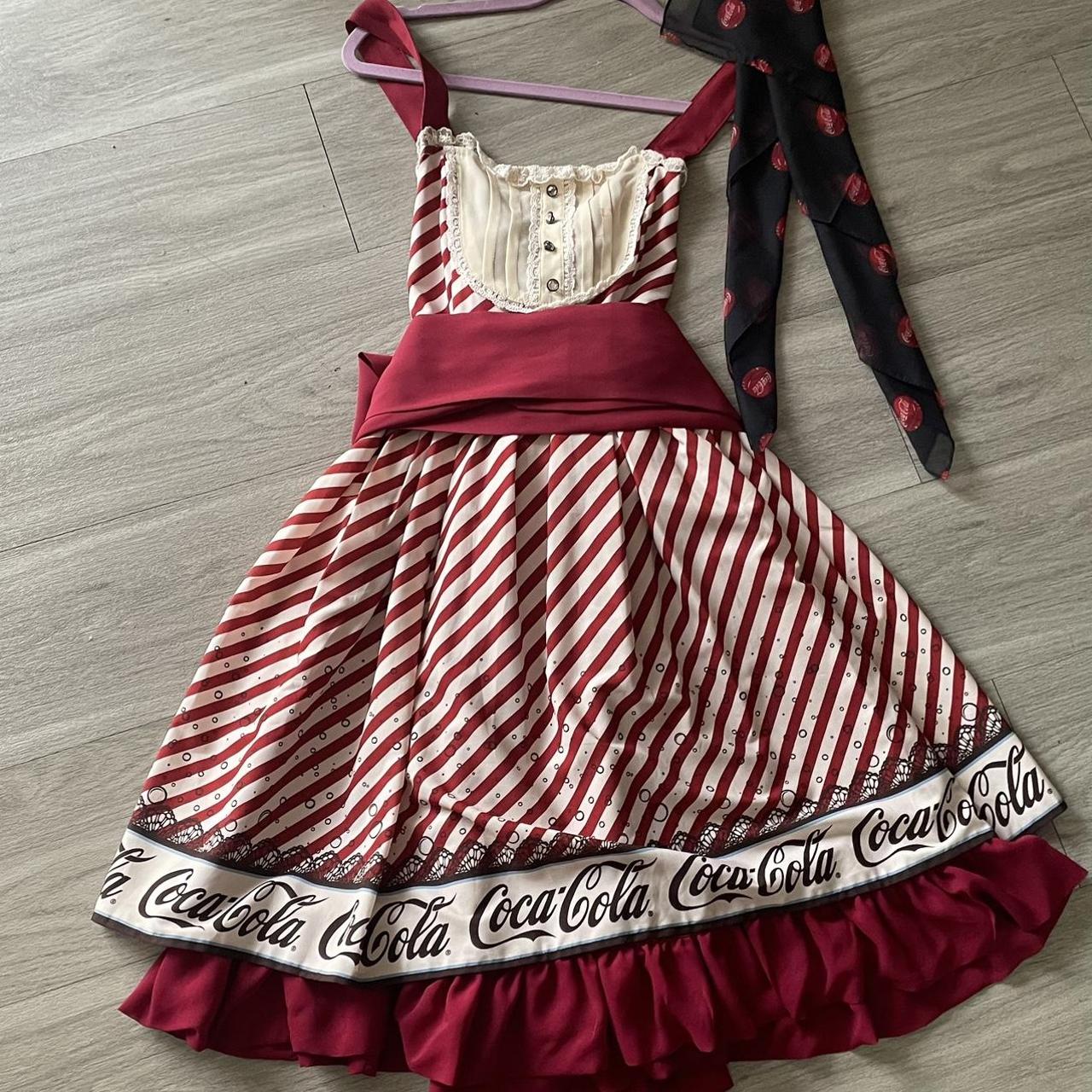 Axes Femme Coca Cola Dress In good condition Has... - Depop