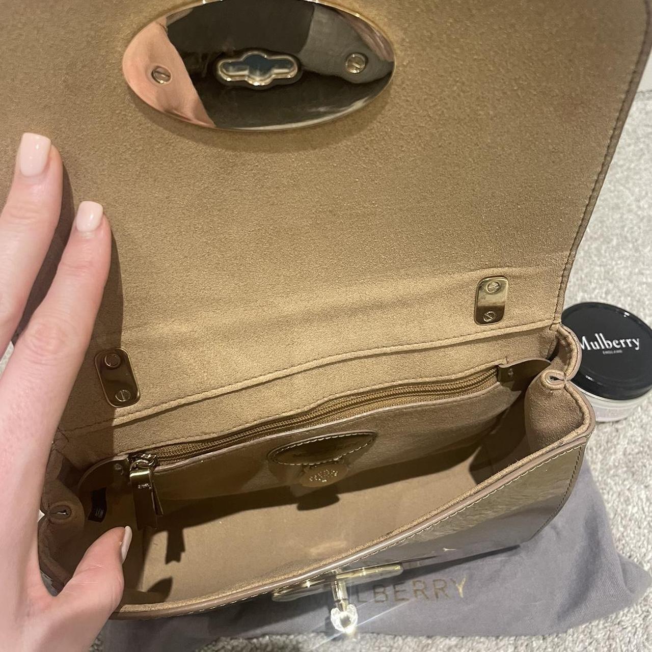 Mulberry Women's Gold Bag Depop