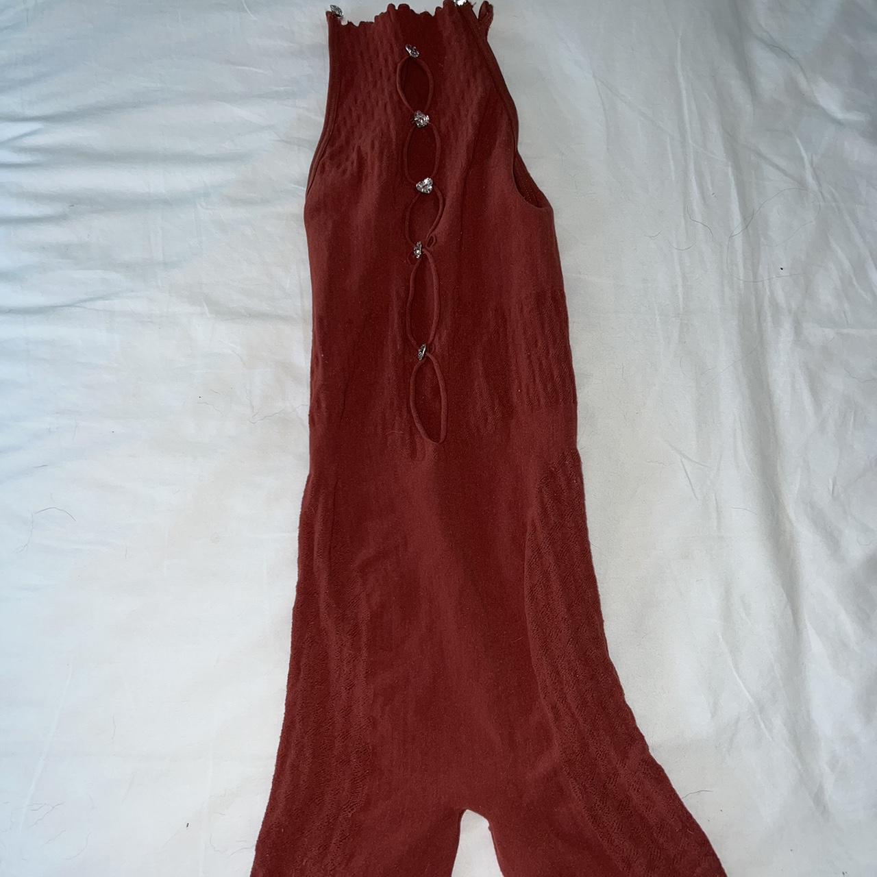 Poster Girl burnt henna Jetta Jumpsuitexcellent... Depop