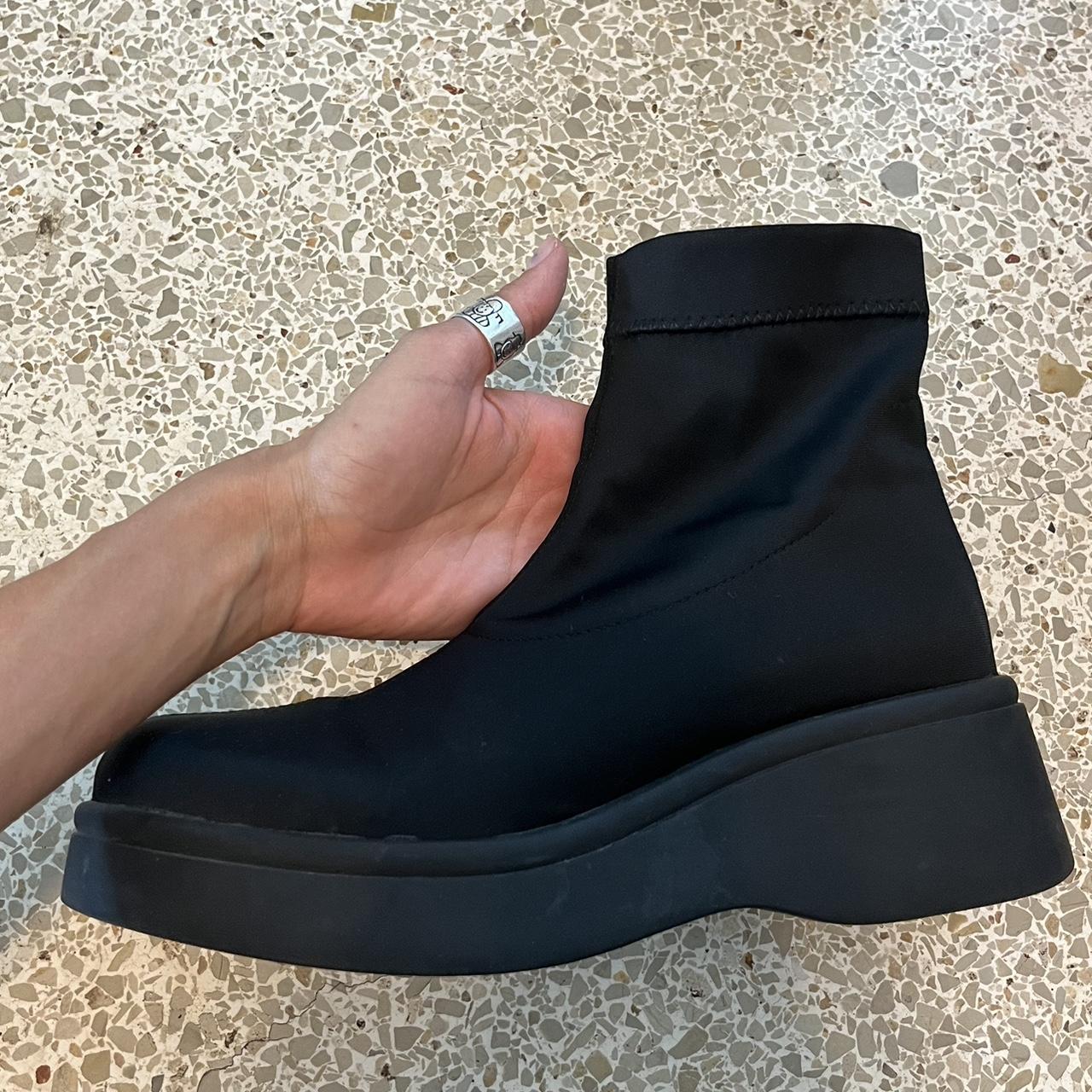 UNIF Women's Platform Boots - Black - US 9 – UNIF… - image 1