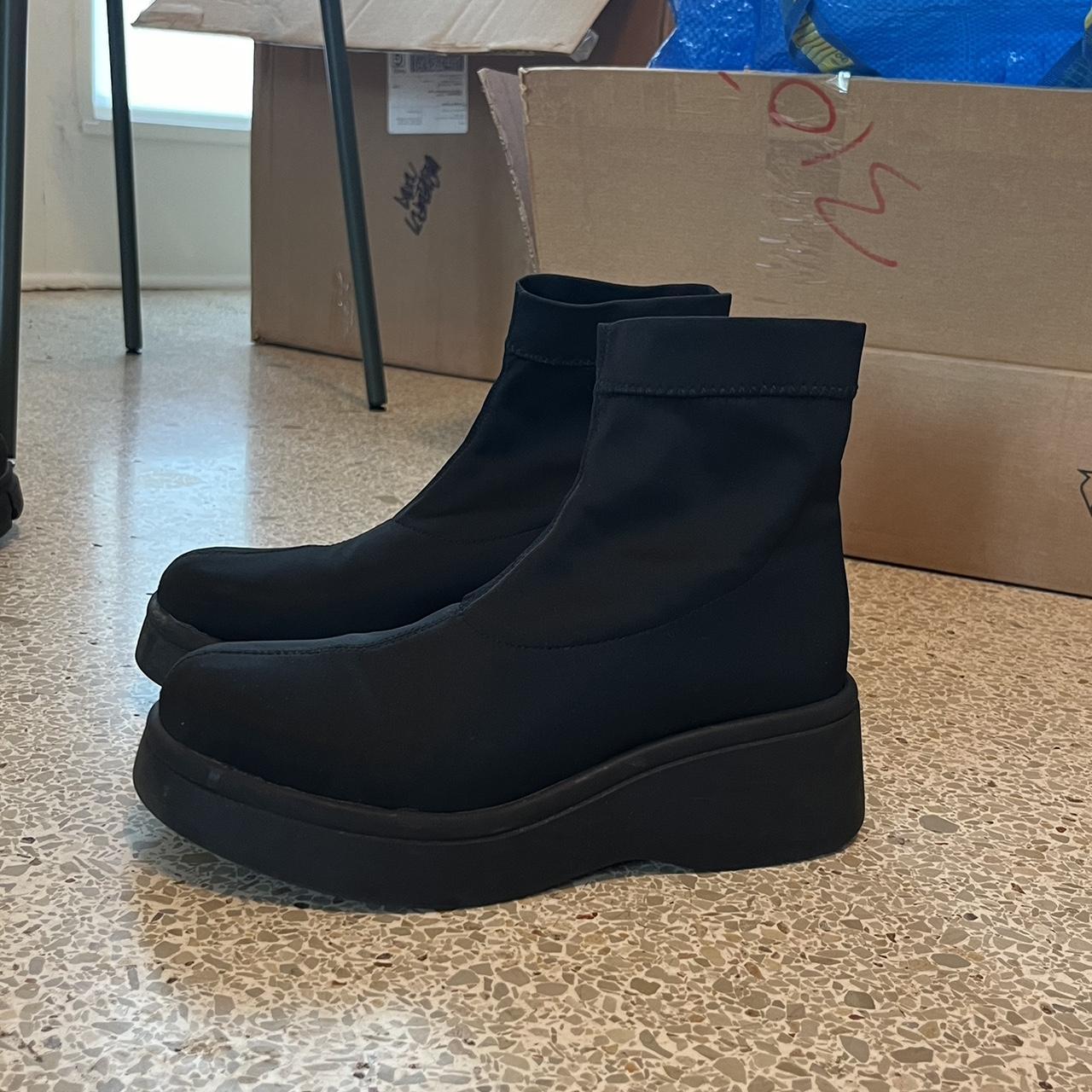 UNIF Women's Platform Boots - Black - US 9 – UNIF… - image 2