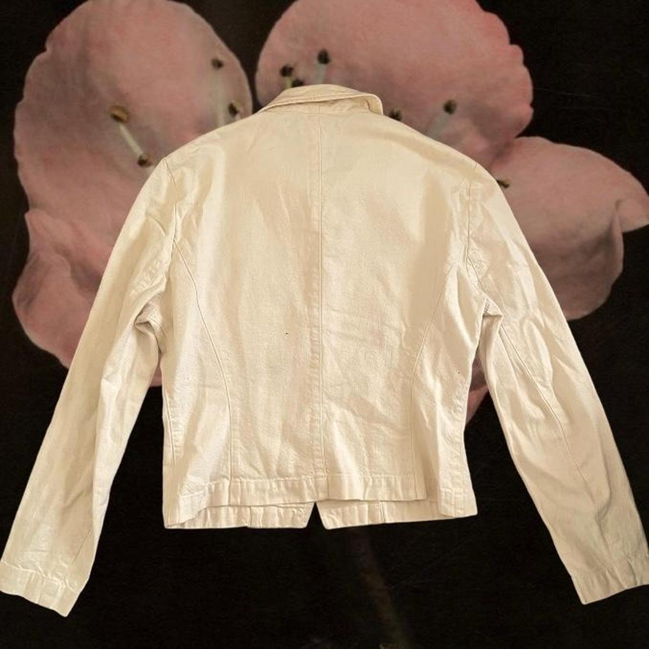 Vintage Ralph Ralph Lauren Cream Summer Jacket... Depop