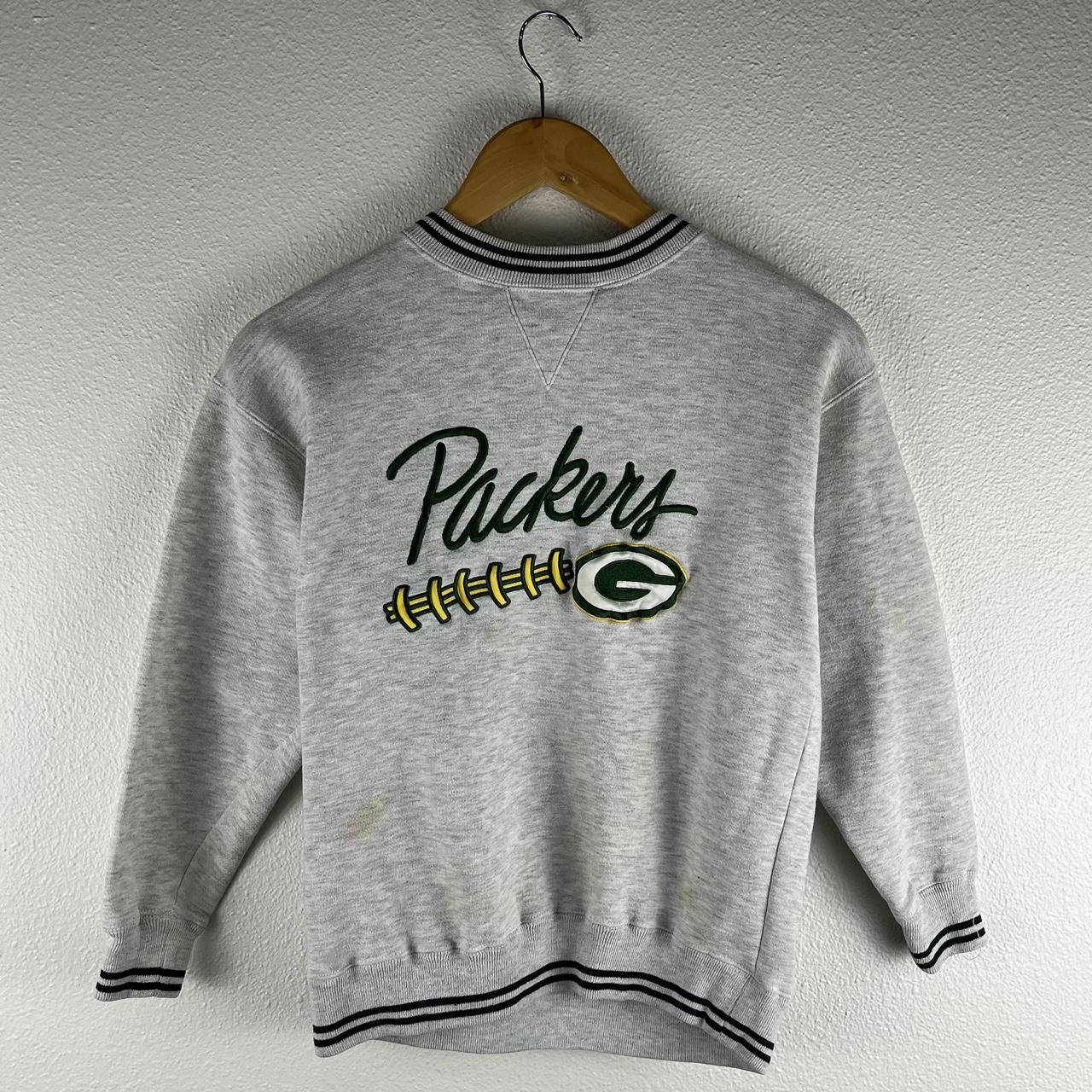 90's Green Bay Packers Embroidered Sweatshirt –