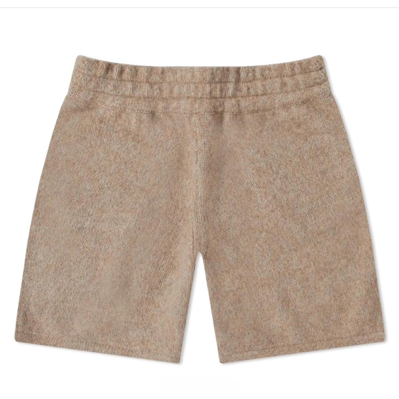 Cole buxton knit wool shorts in Tuscan super soft - Depop