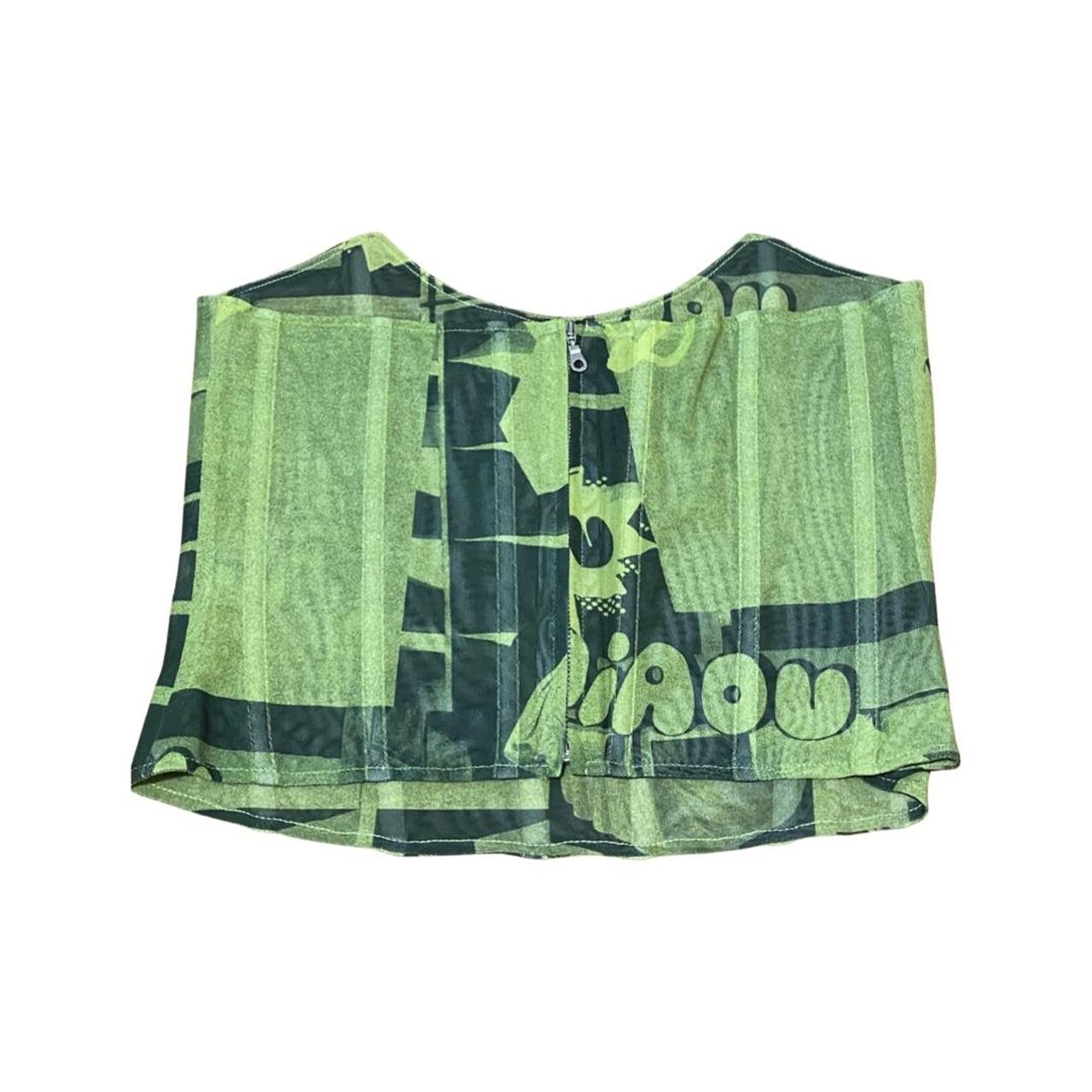 Miaou Women's Green Corset (2)