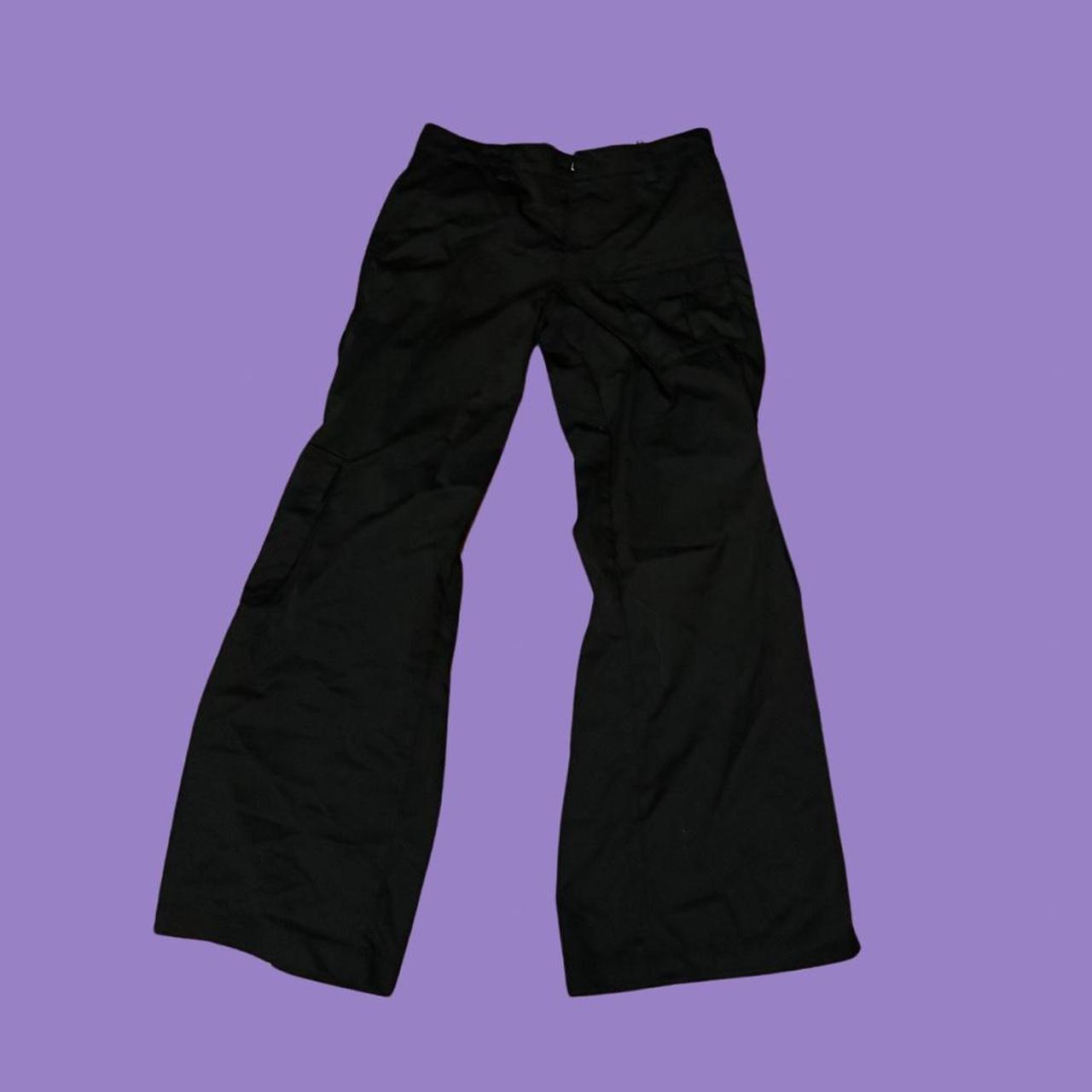 BDG Black Strappy Baggy Cargo Pants | Urban Outfitters Turkey