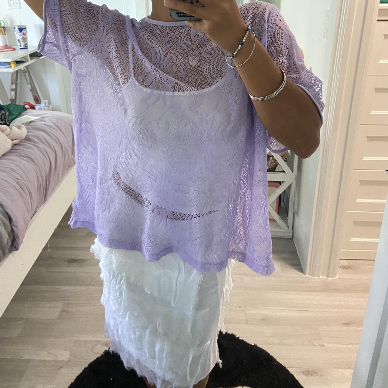 flowy see through robe