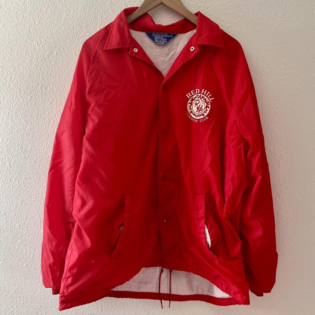 Vintage Rainbow Sportswear Red Hill Country... Depop