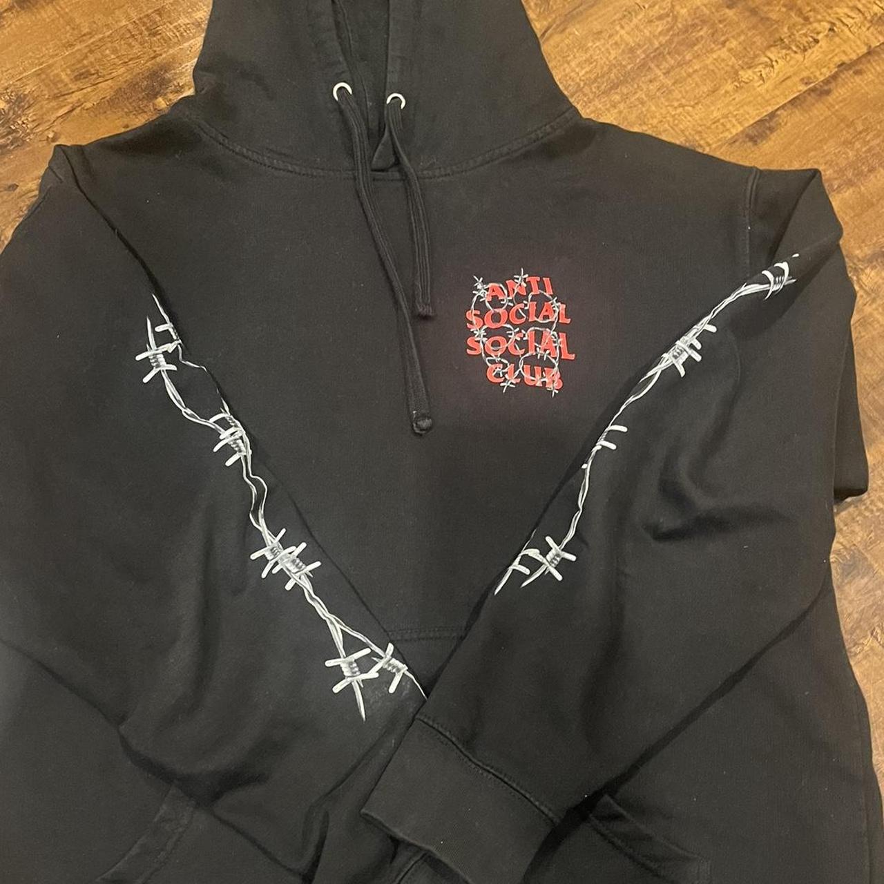 Anti Social Social Club Barbed Wire Hoodie ♨️ Size... - Depop