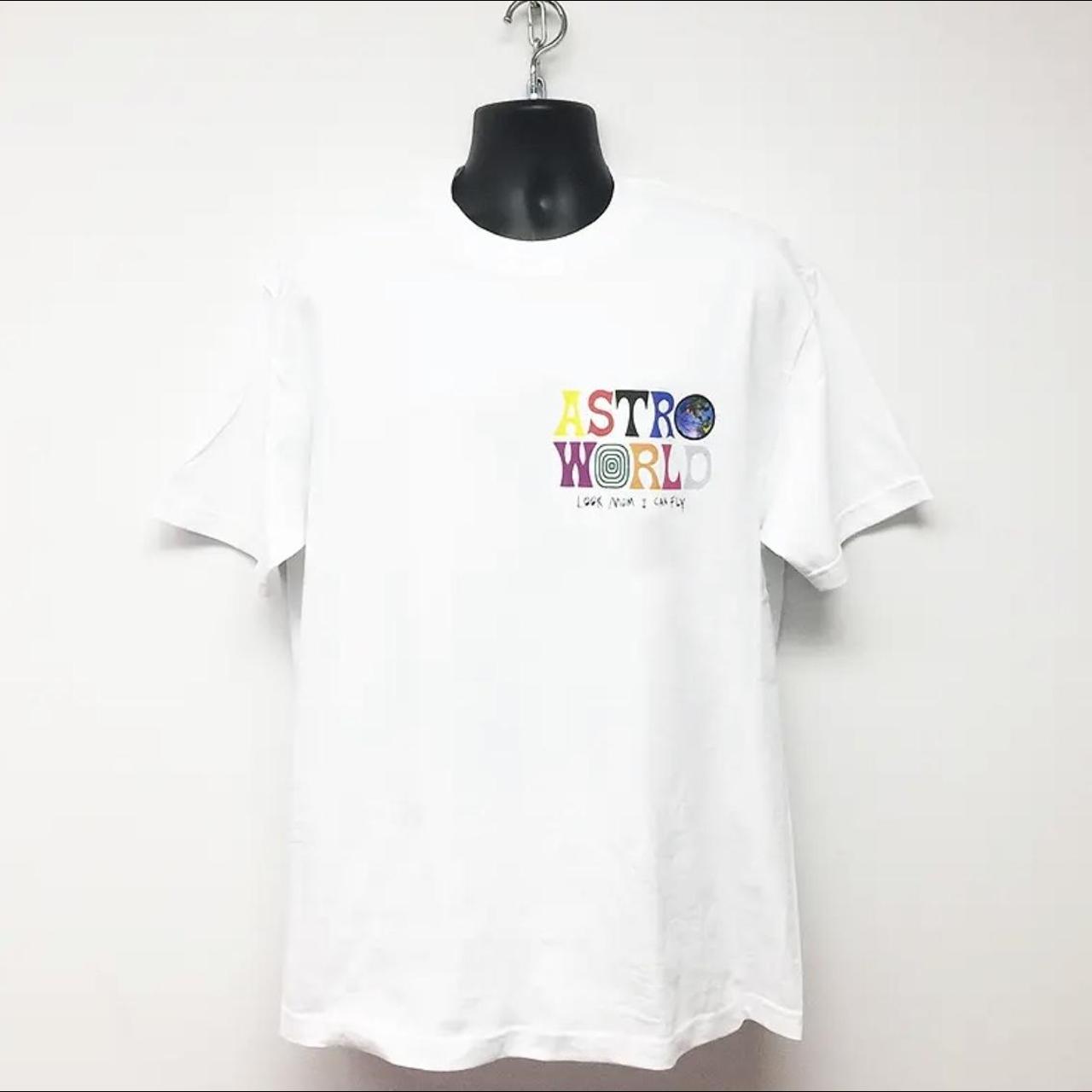 astroworld white t shirt