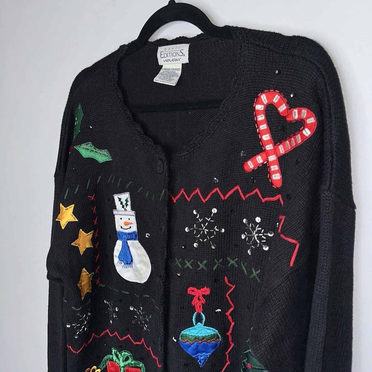 Basic Editions Women's Sweater - Multi - L – Basi… - image 2