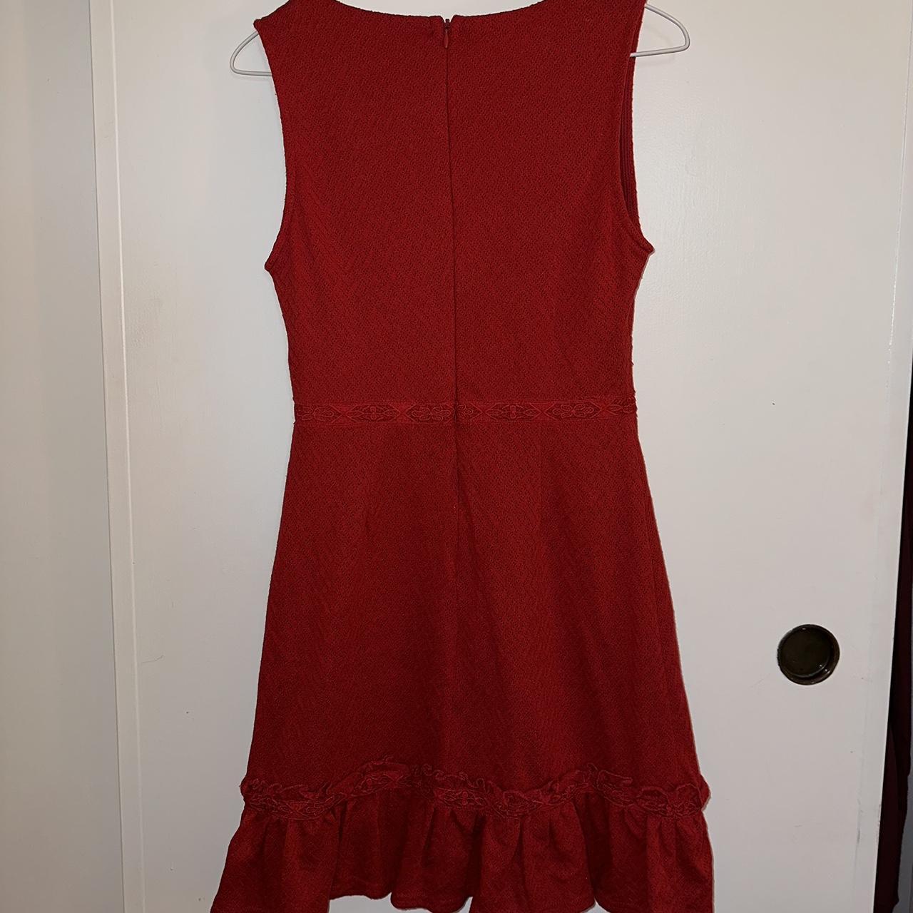 Francesca's- red dress Size: S Color: red, Depop