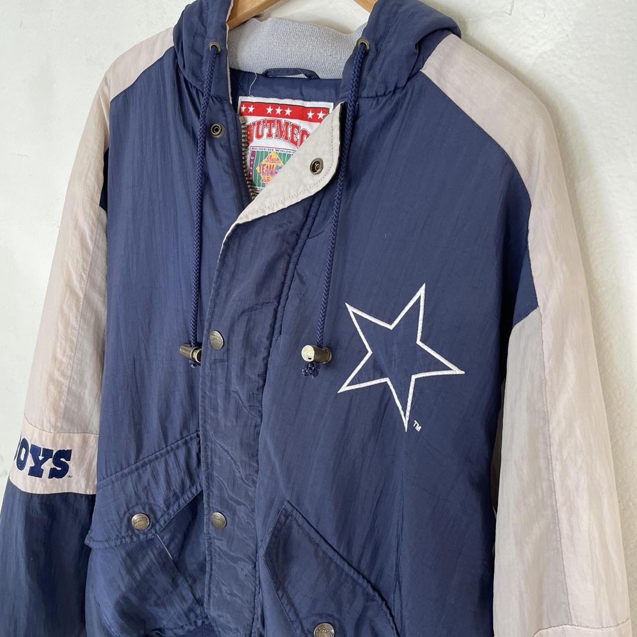 Vintage Dallas Cowboys puffer jacket. Brand: Nutmeg - Depop