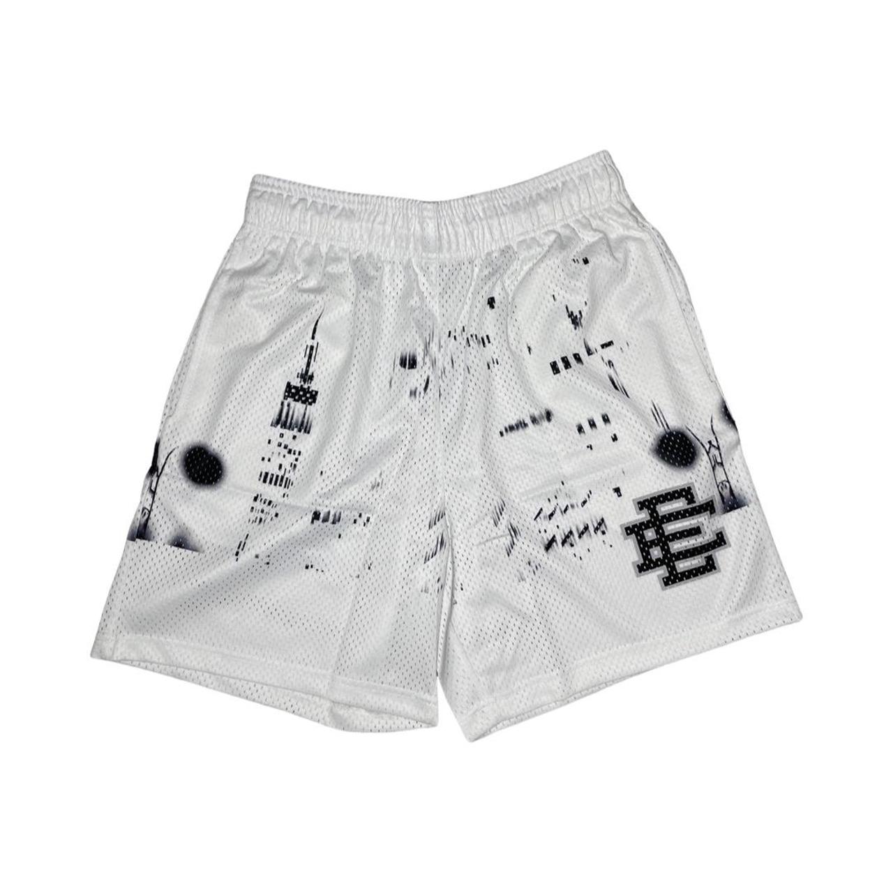 Eric Emanuel EE Basic Short “White Skyline” Brand... - Depop