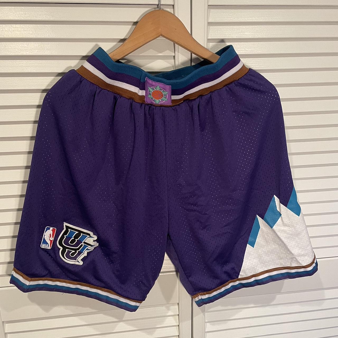 Throwback utah clearance jazz shorts