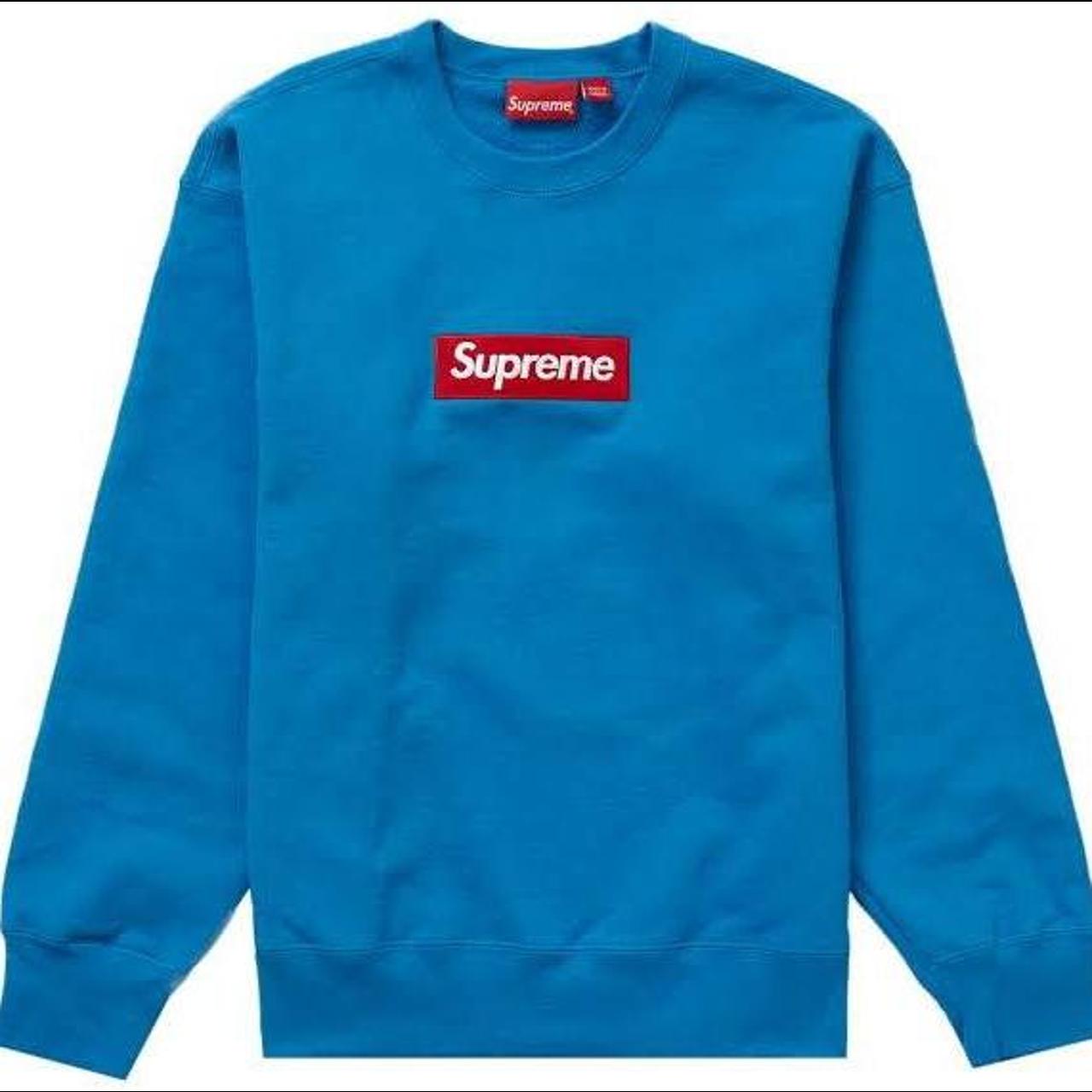 Supreme, Sweaters, Supreme Royal Blue Flower Hoodie
