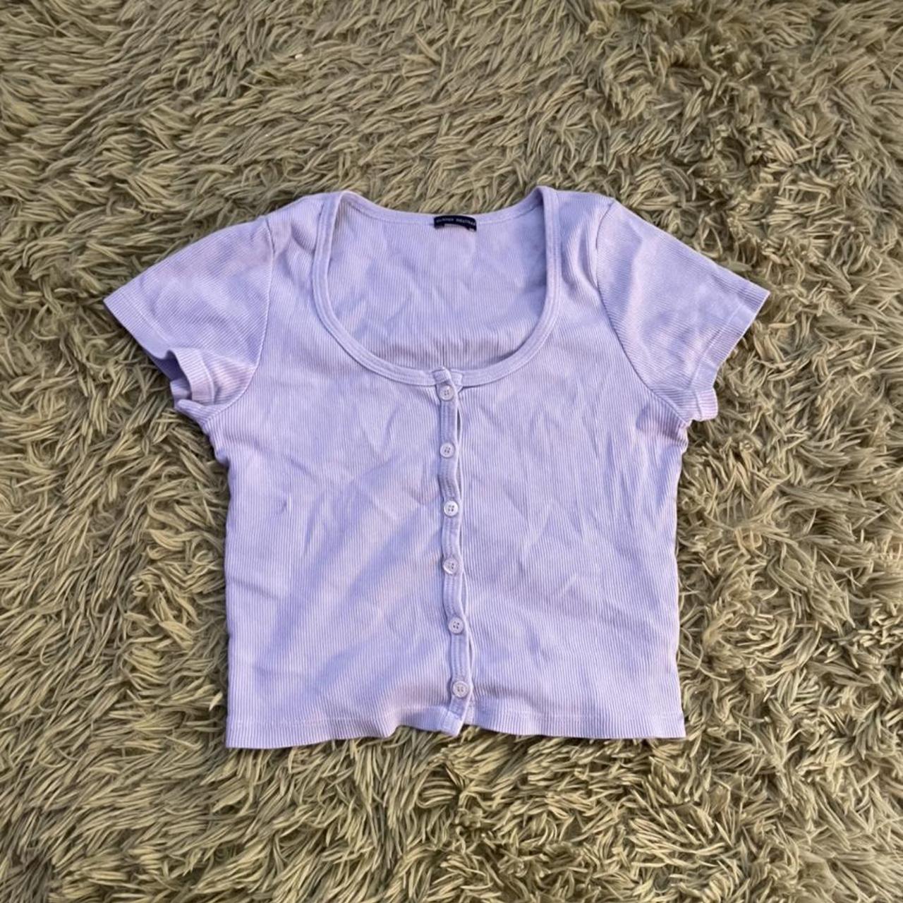 brandy light blue button shirt perfect condition... Depop