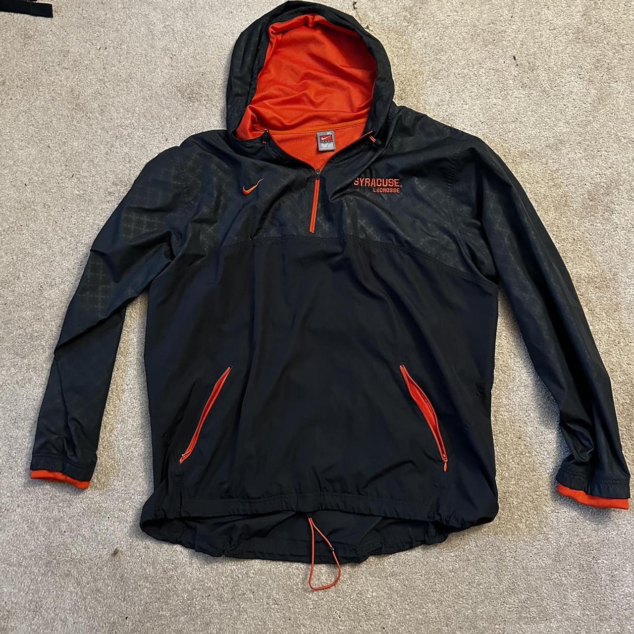 Nike y2k Syracuse University Lacrosse Warmup Jacket...