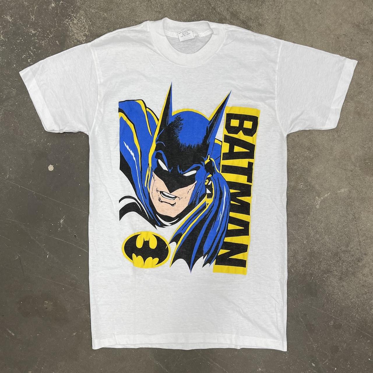 Vintage 80s Batman DC Comics Tee Size Medium but... - Depop