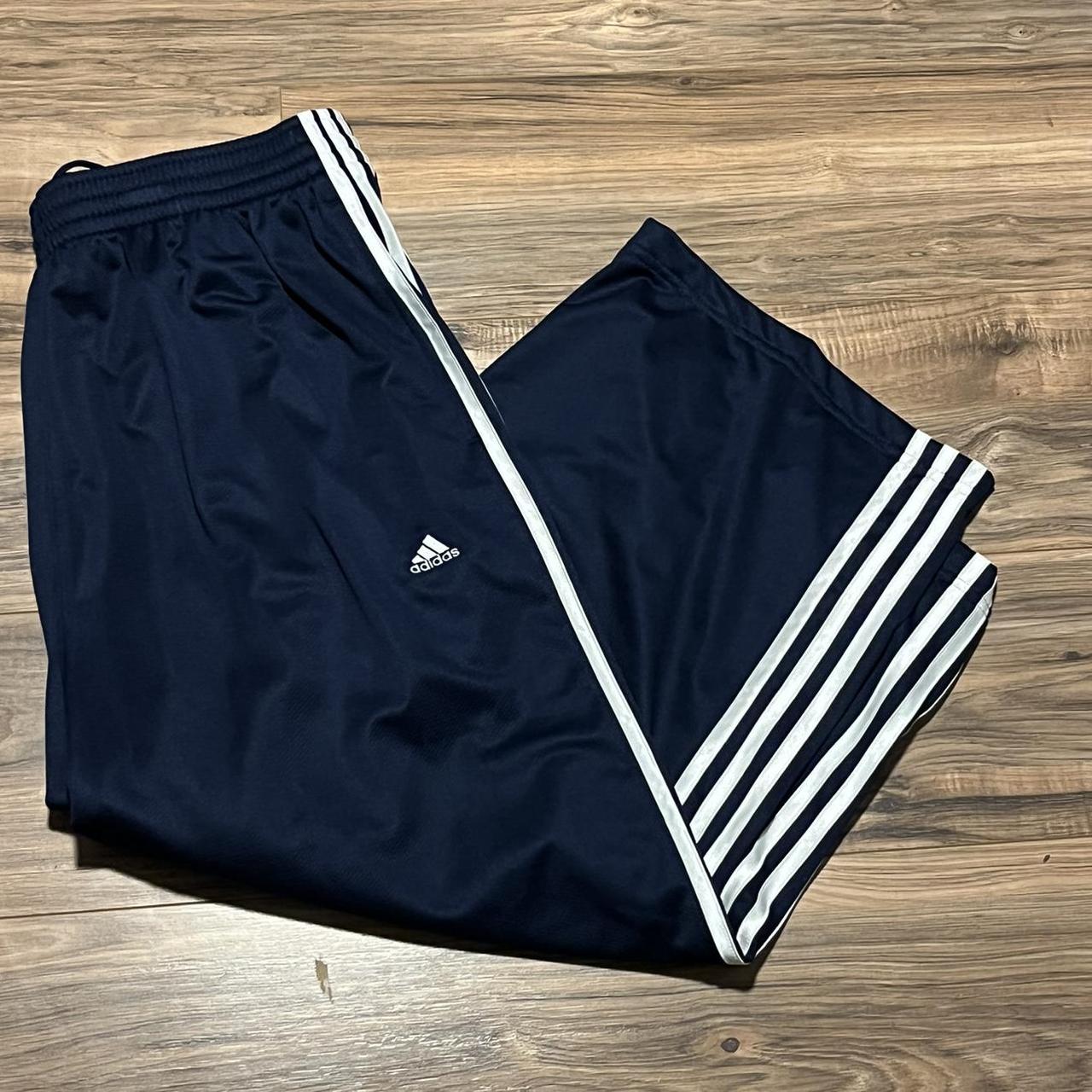 Y2K adidas climalite track pants Size 2XL new with... - Depop